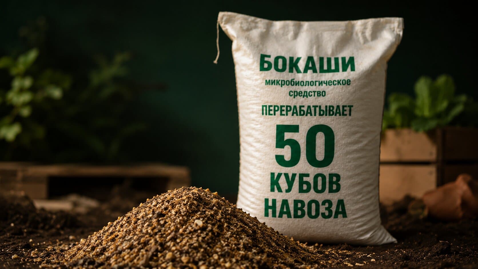 Состав бокаши — живые микроорганизмы